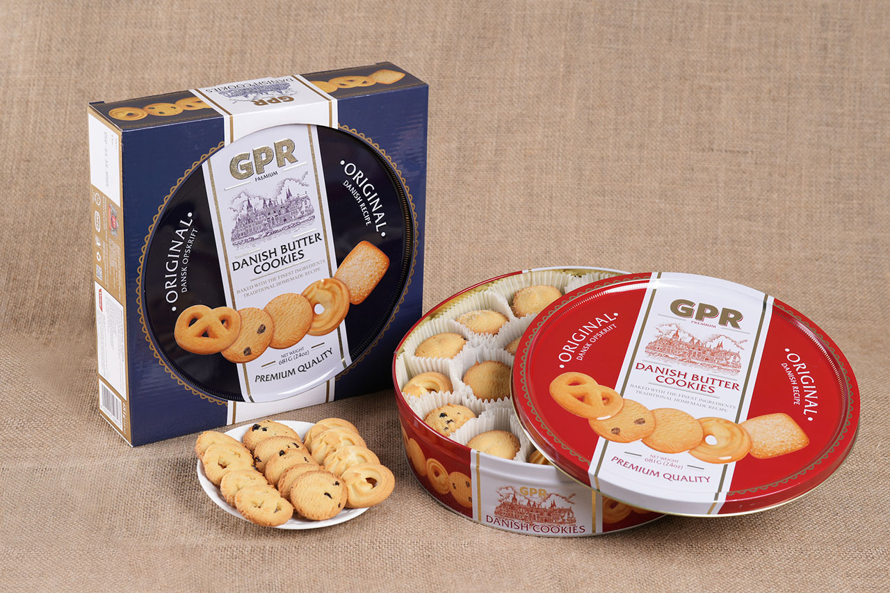 VinShop phân phối độc quyền dòng bánh quy cao cấp Danish Butter Cookies tại Việt Nam