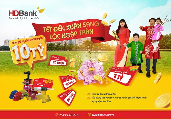 Chào xuân Tân Mão, trải nghiệm game đỉnh cao cùng HDBank