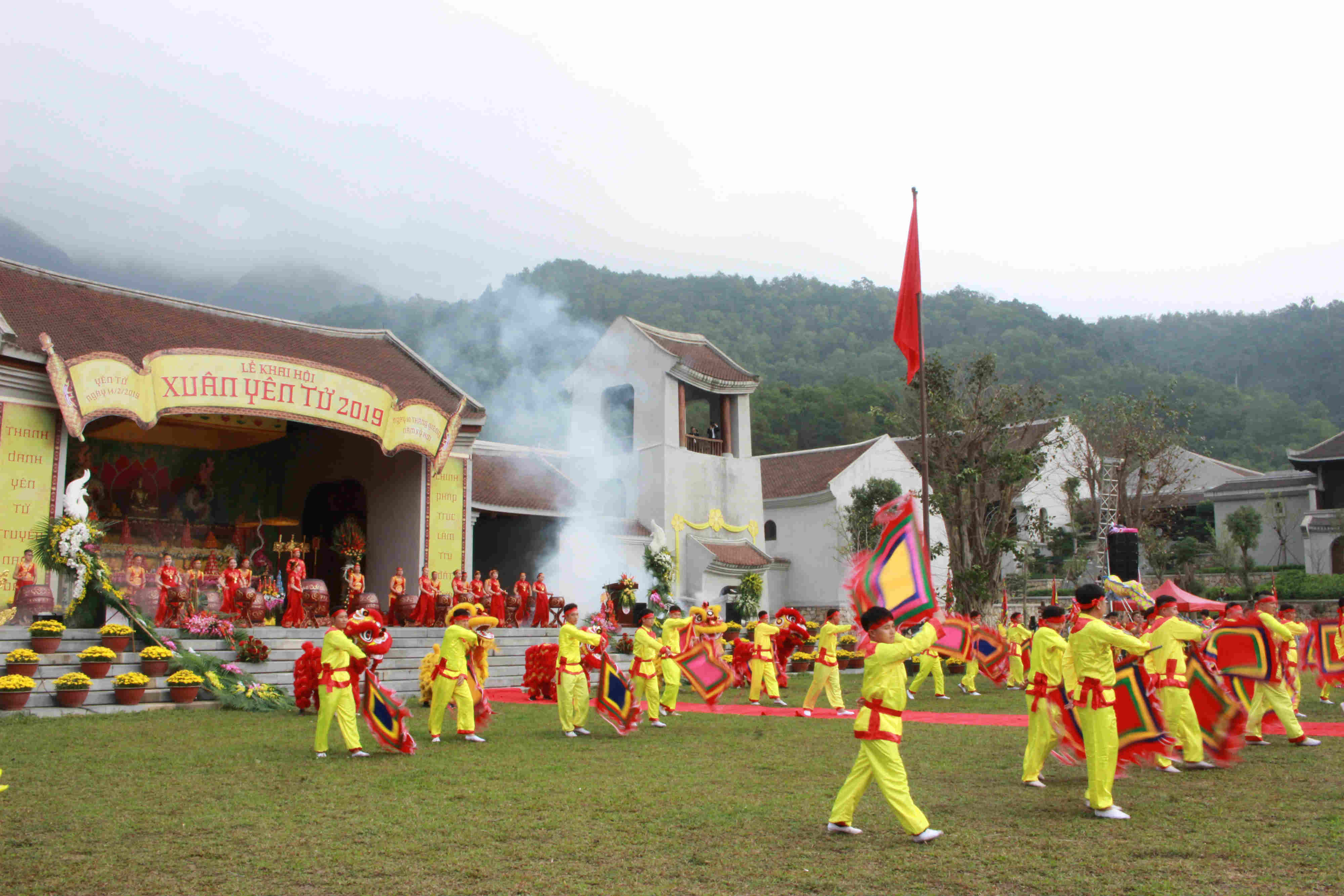 Lễ hội Xuân Yên tử 2023 sẽ được khai hội vào ngày 31/1. Ảnh: Thu Lê.