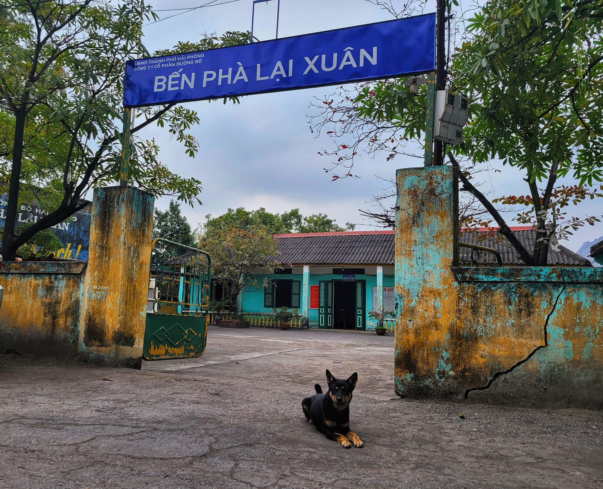 Bến phà Lại Xuân. Ảnh: Thanh Sơn