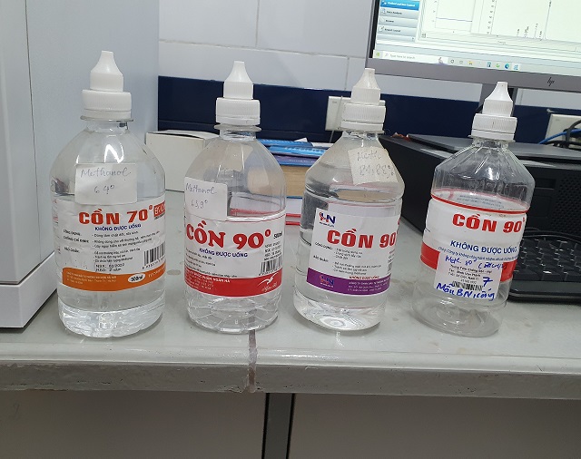 Tử vong do ngộ độc rượu chứa Methanol