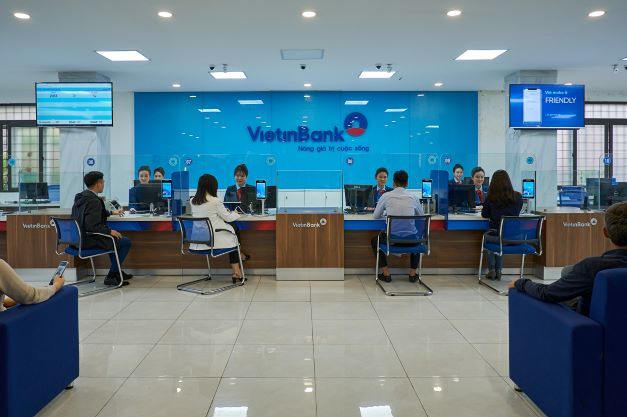 Một chi nhánh giao dịch của VietinBank. Ảnh: VietinBank