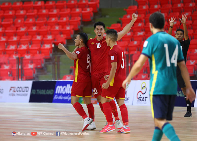 Tuyển futsal Việt Nam thất bại trước Thái Lan