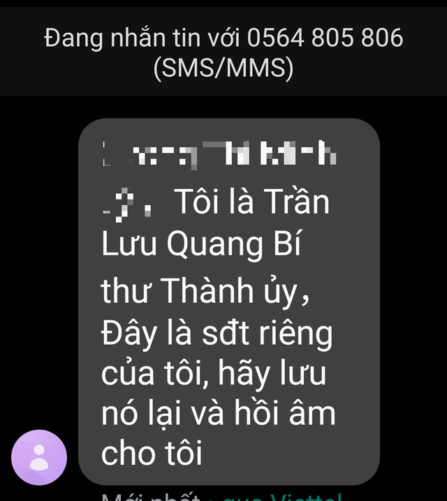 Mạo danh Bí thư Thành ủy Hải Phòng, mượn hàng trăm triệu đồng