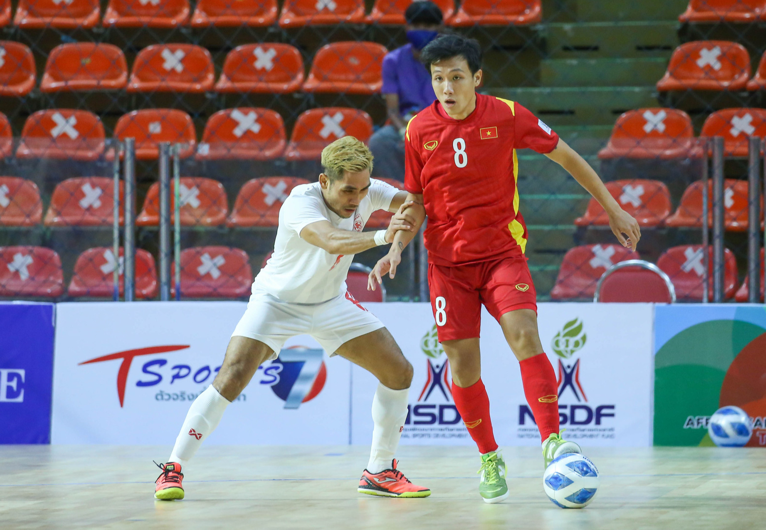 Thắng đậm Timor Leste, tuyển Việt Nam đứng nhất bảng AFF Futsal Championship 2022