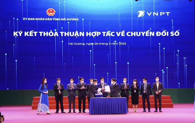 VNPT sát cánh cùng Hải Dương đi trước đón đầu trong chuyển đổi số