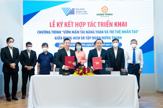 Đại học Quốc gia TP HCM hợp tác Tập Đoàn Hưng Thịnh ươm mầm tài năng toán và trí tuệ nhân tạo | Doanh nhân | Tài Chính