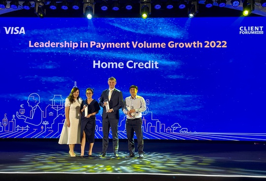 Home Credit giành được giải thưởng Visa Award năm thứ ba liên tiếp | Tài chính | Tài Chính