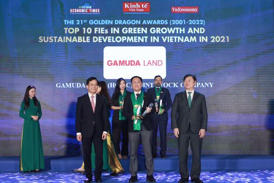 Gamuda Land được vinh danh tại lễ trao giải Rồng Vàng 2022 | Doanh nhân | Tài Chính