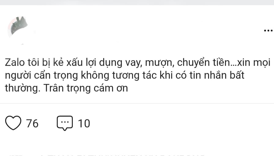 Quảng Trị: Hàng loạt tài khoản mạng xã hội của cán bộ bị chiếm đoạt