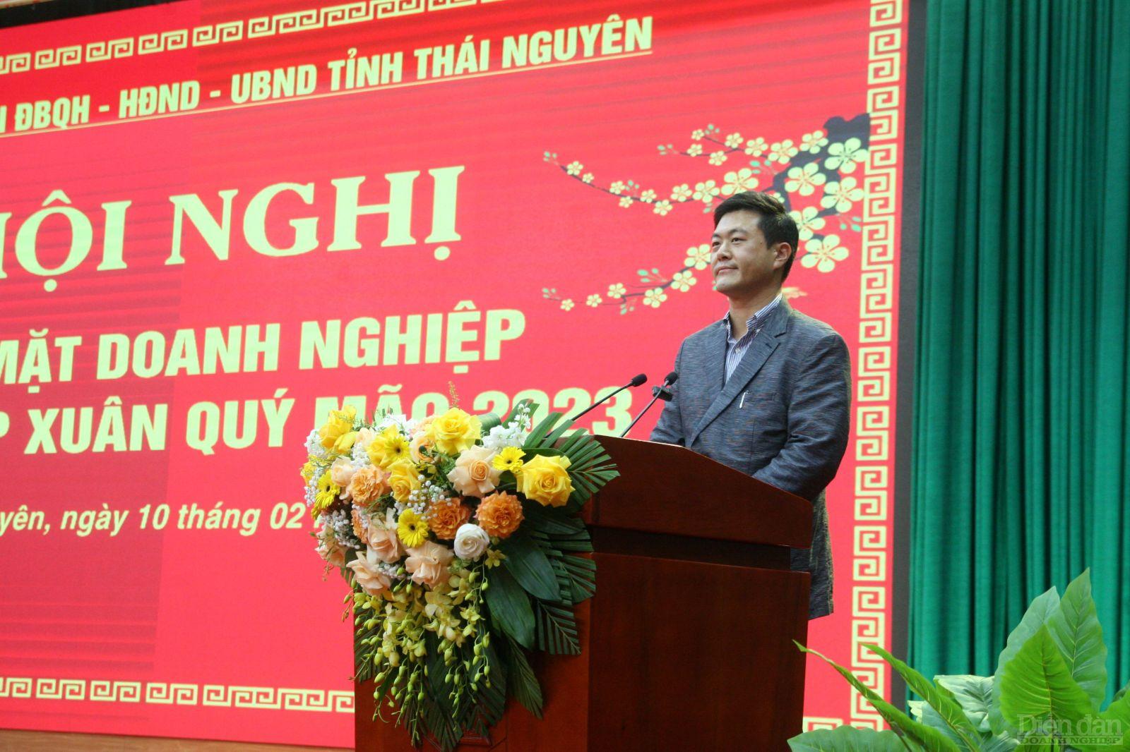 Ông Song ChanYoung, Giám đốc tài chính Công ty TNHH Samsung Electro-Mechanics Việt Nam