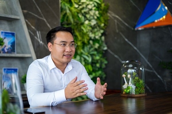 Ông Trần Ngọc Thái, Phó tổng giám đốc Đầu tư và Phát triển quỹ đất Công ty cổ phần Đất Xanh Miền Trung