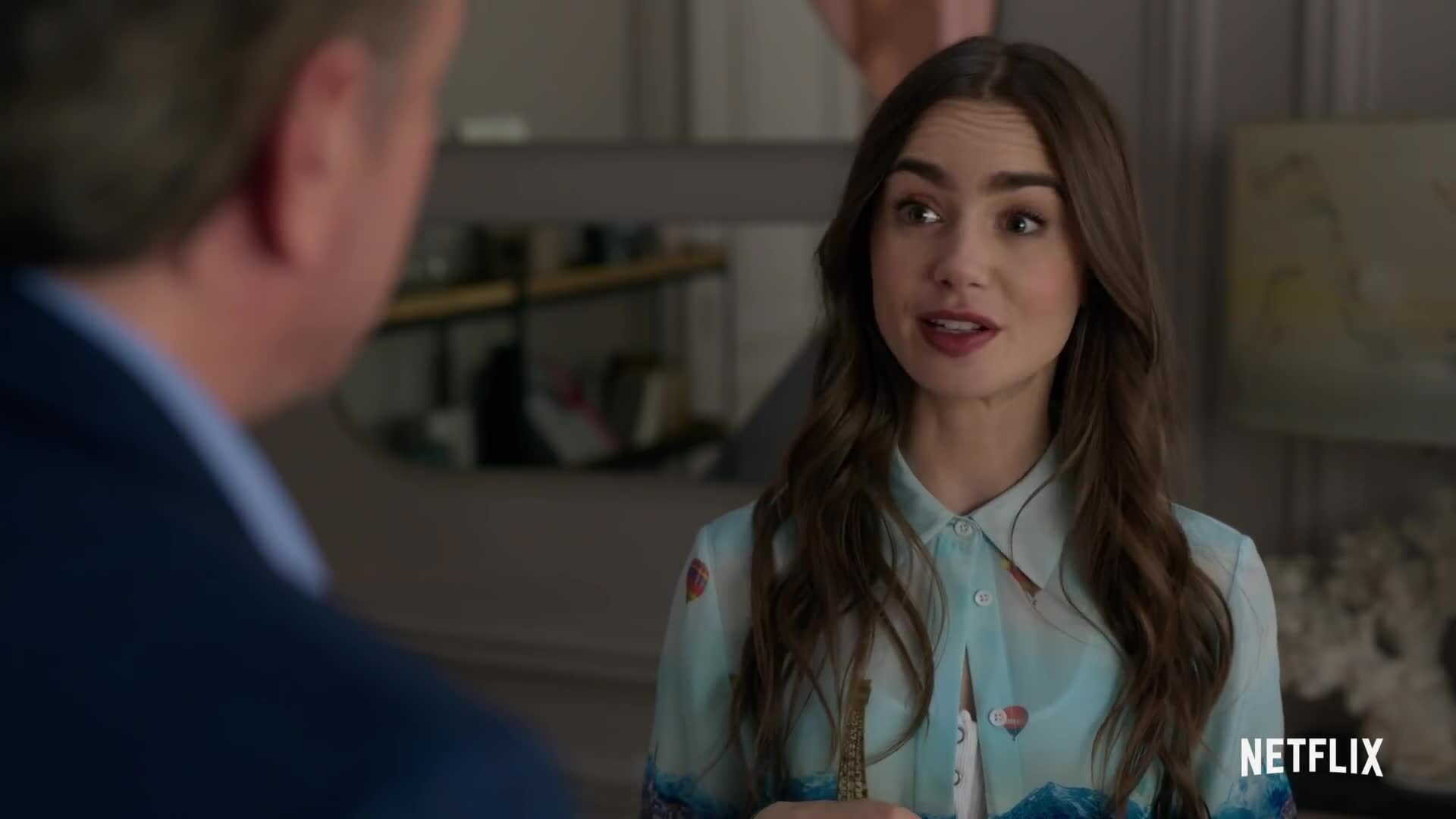 Emily in Parsis trailer Lily Collins