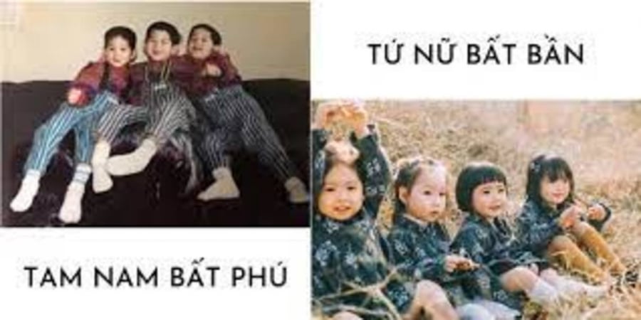 Người xưa nói “Tam nam bất phú, tứ nữ bất bần”, ý nghĩa thật sự là gì?