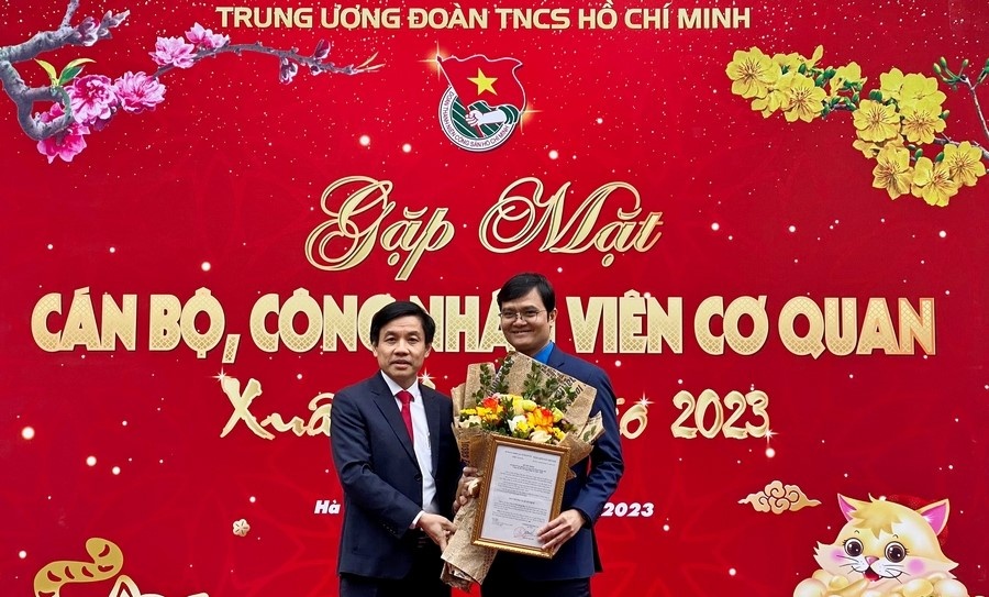 Chỉ định anh Bùi Quang Huy làm Bí thư Đảng ủy T.Ư Đoàn - ảnh 1