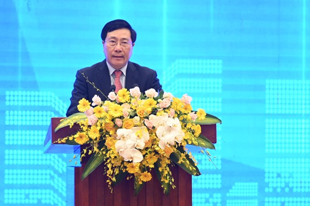  Phó Thủ tướng Thường trực Phạm Bình Minh phát biểu chỉ đạo Hội nghị