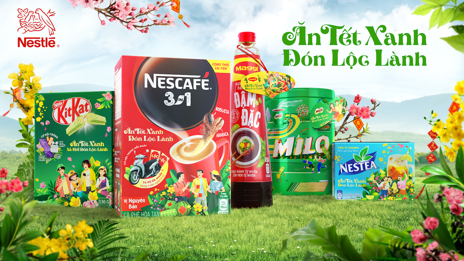 Nestlé Việt Nam cùng người tiêu dùng Việt “Ăn Tết xanh &amp;#8211; đón lộc”