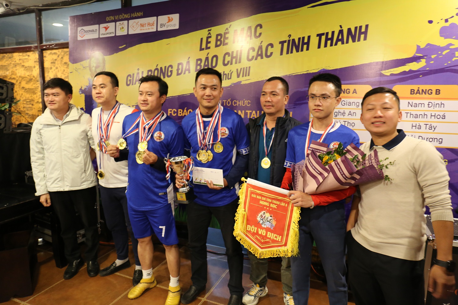Bắc Giang dành cúp Bạc tại mùa giải năm nay.