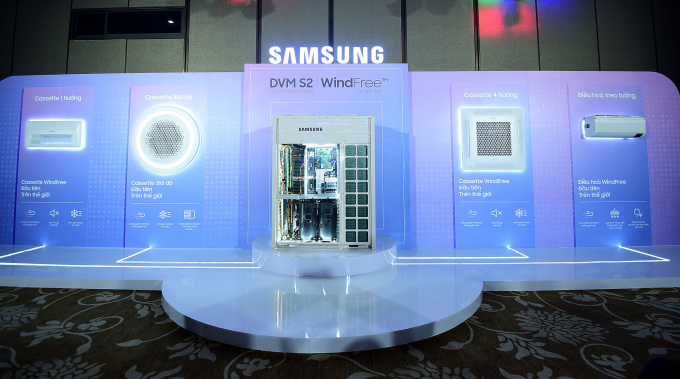 Những giải pháp về điều hòa nổi bật từ Samsung. Ảnh: Samsung