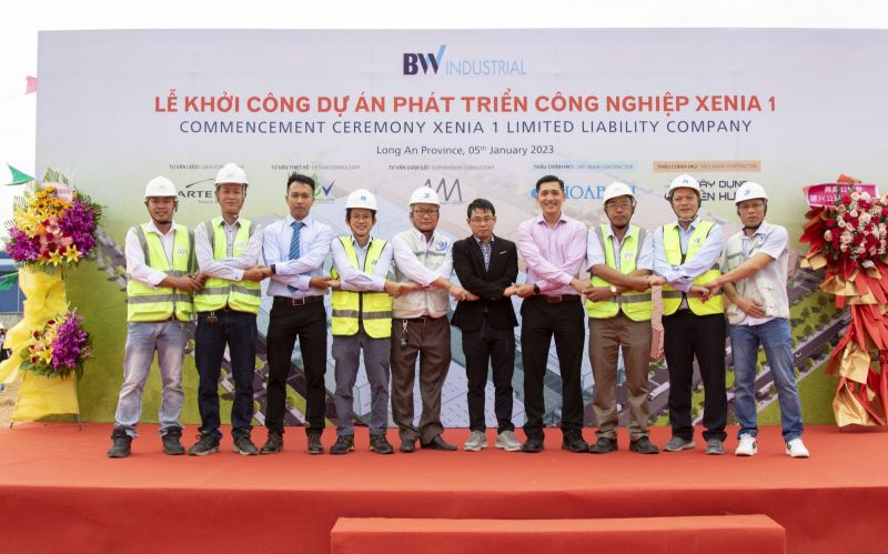 Tập đoàn Xây dựng Hòa Bình khởi công dự án đầu tiên của năm 2023