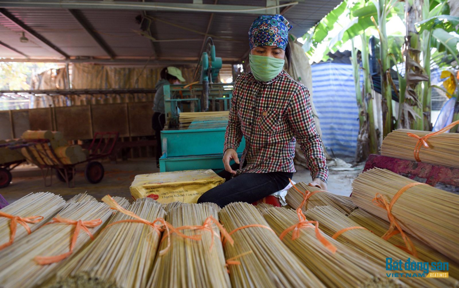 Làng hương Quảng Phú Cầu tất bật vào vụ Tết